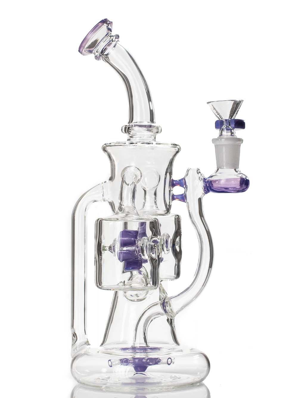 Water Mill Recycler Fat Buddha Glass