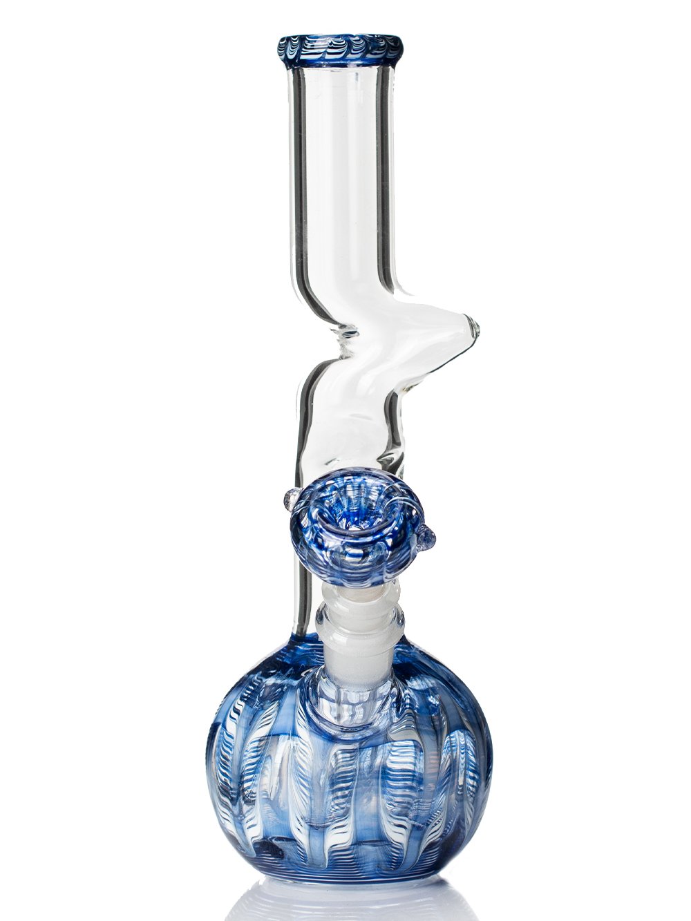 Zig Zag Bong Fat Buddha Glass