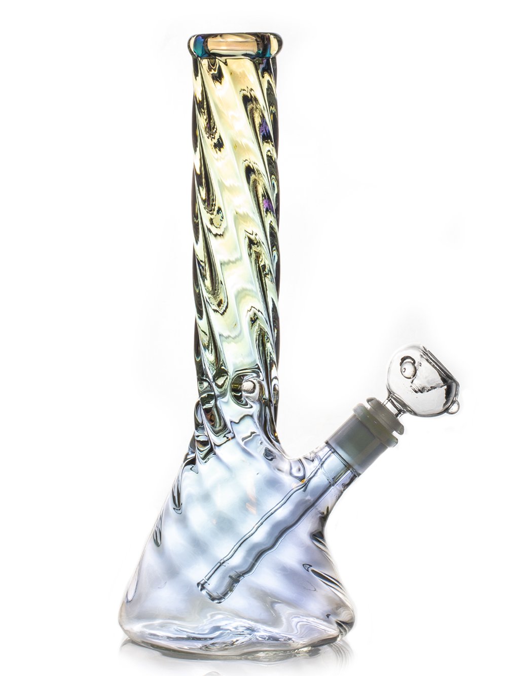 12" Electro Twist Beaker Bong