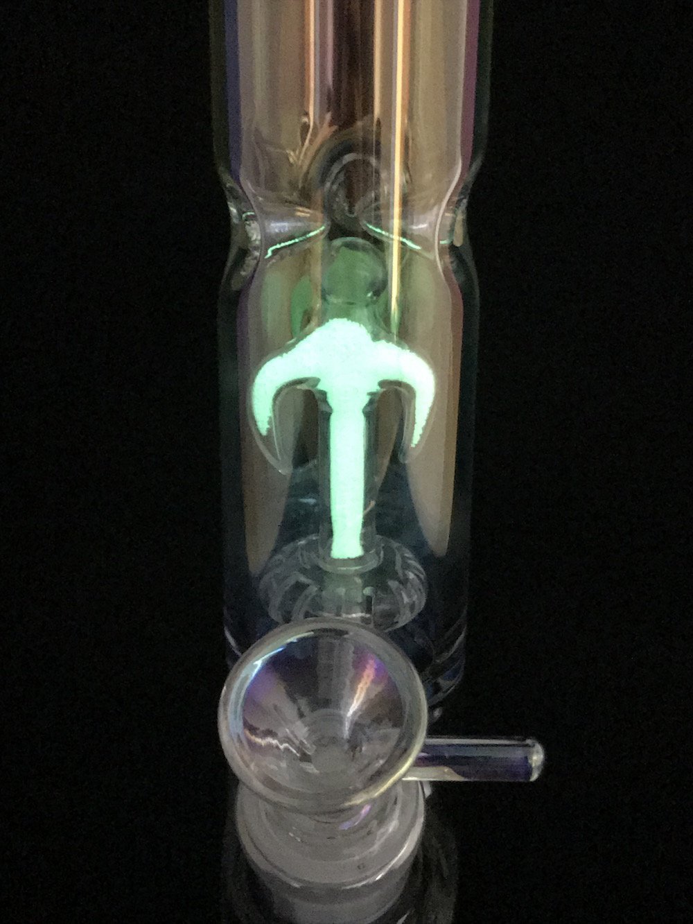 12 Electroplated UV Bong Fat Buddha Glass