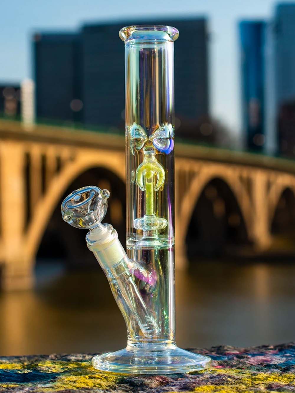 12 Electroplated UV Bong Fat Buddha Glass