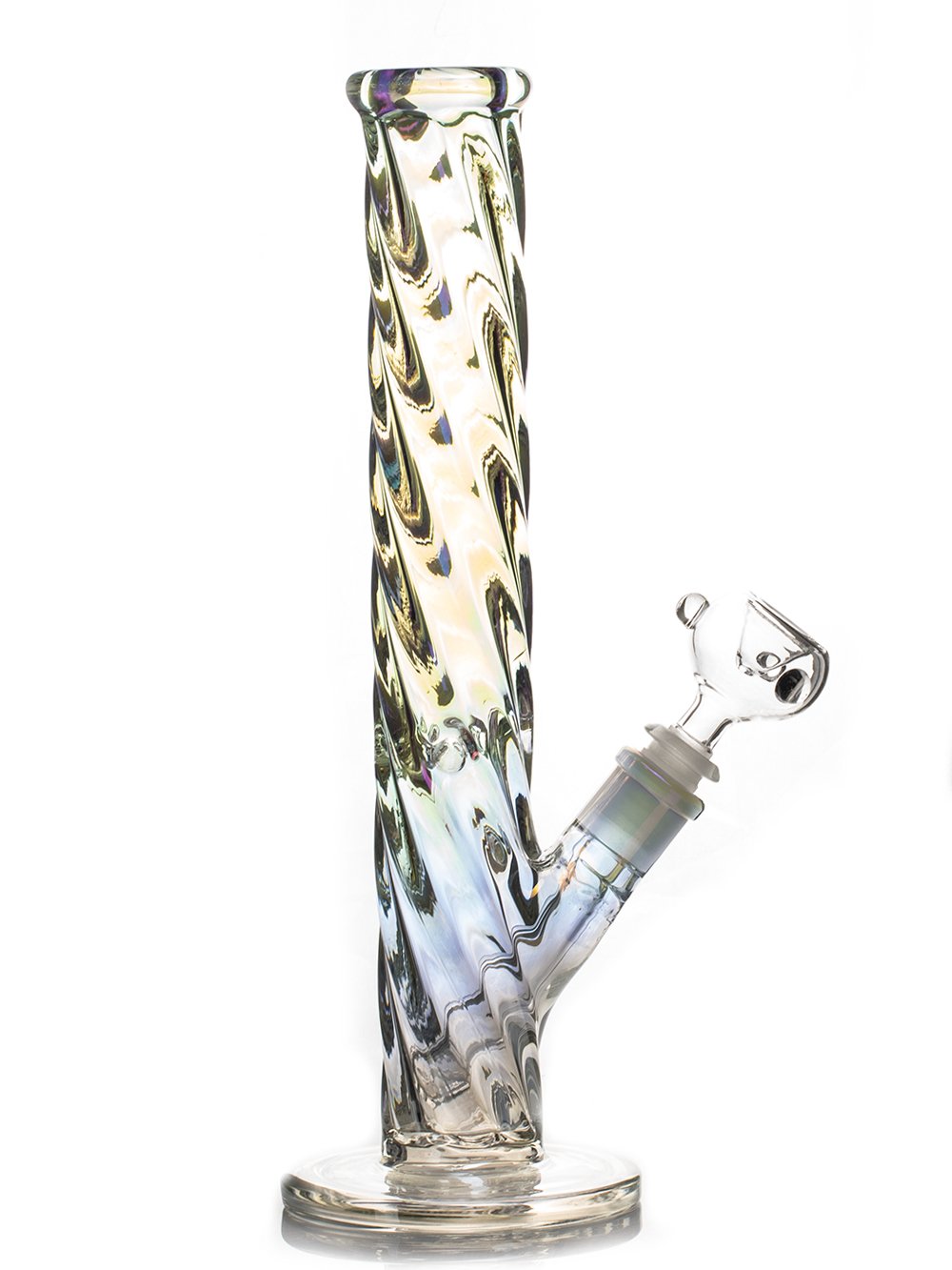 Electrotwist Straight Tube Fat Buddha Glass