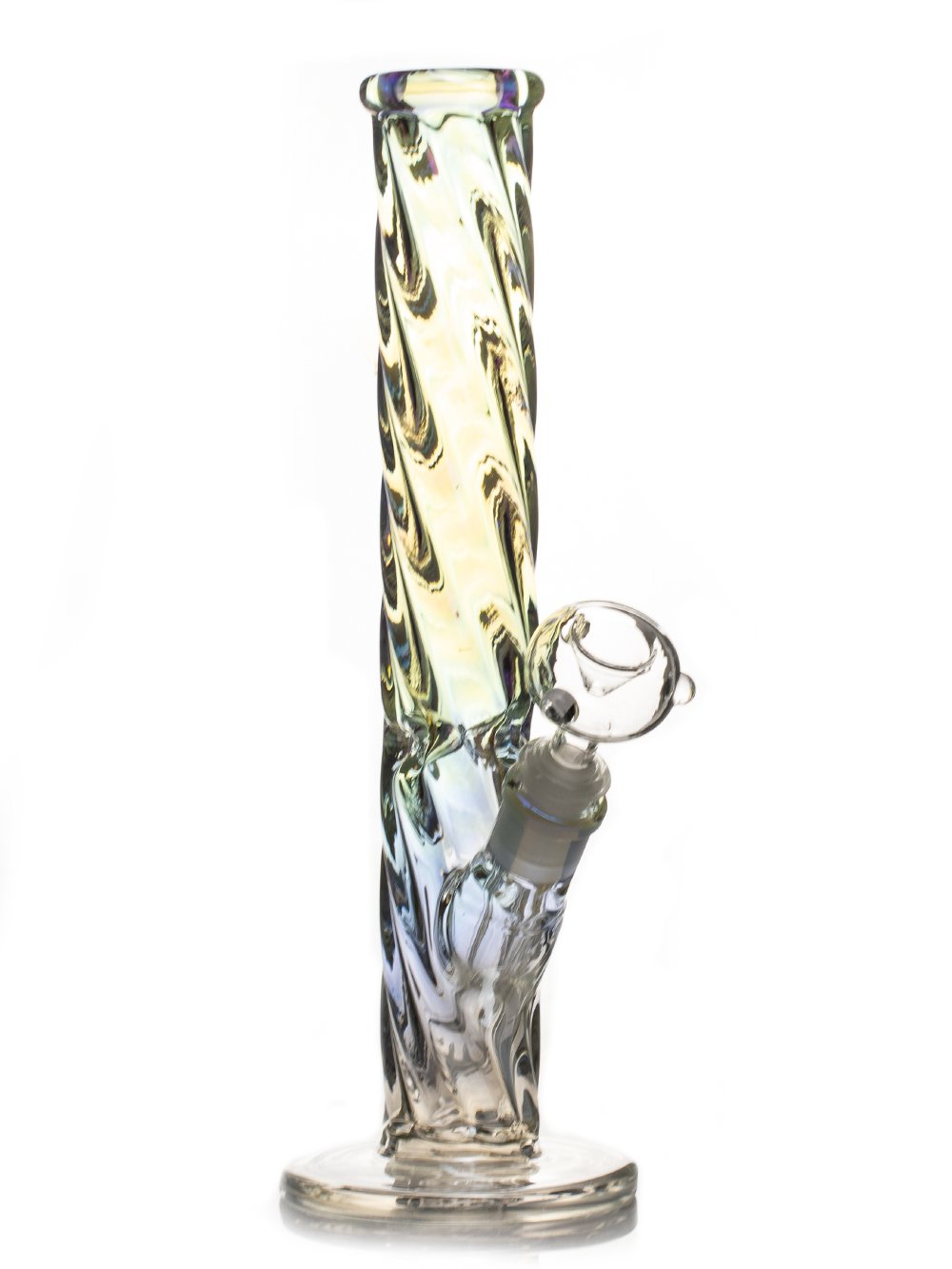 Electrotwist Straight Tube Fat Buddha Glass