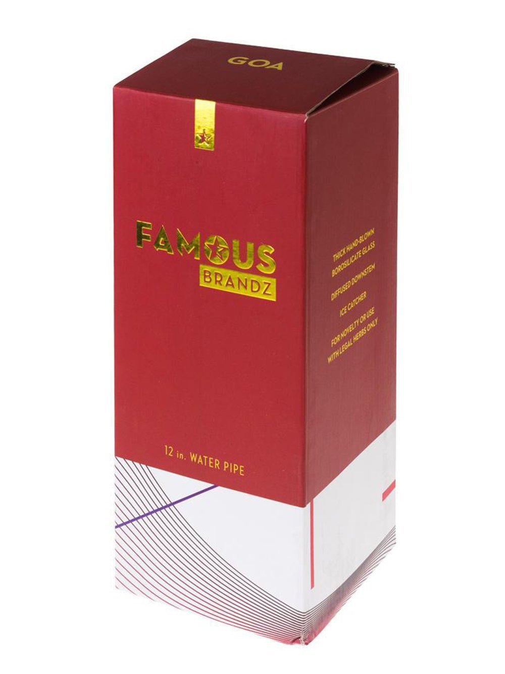 Goa Bong Fat Buddha Glass