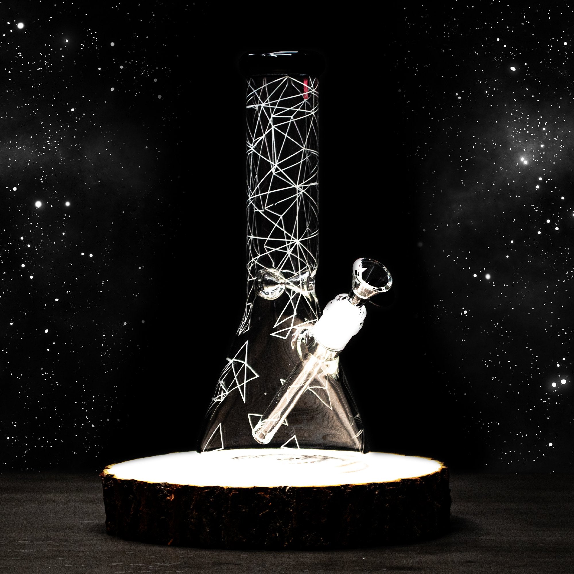 Famous Brandz Space Bong Fat Buddha Glass