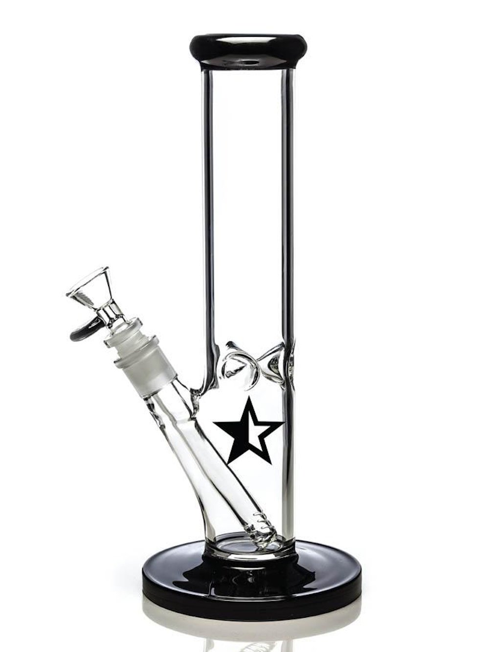 Famous X Straight Tube Bong Fat Buddha Glass