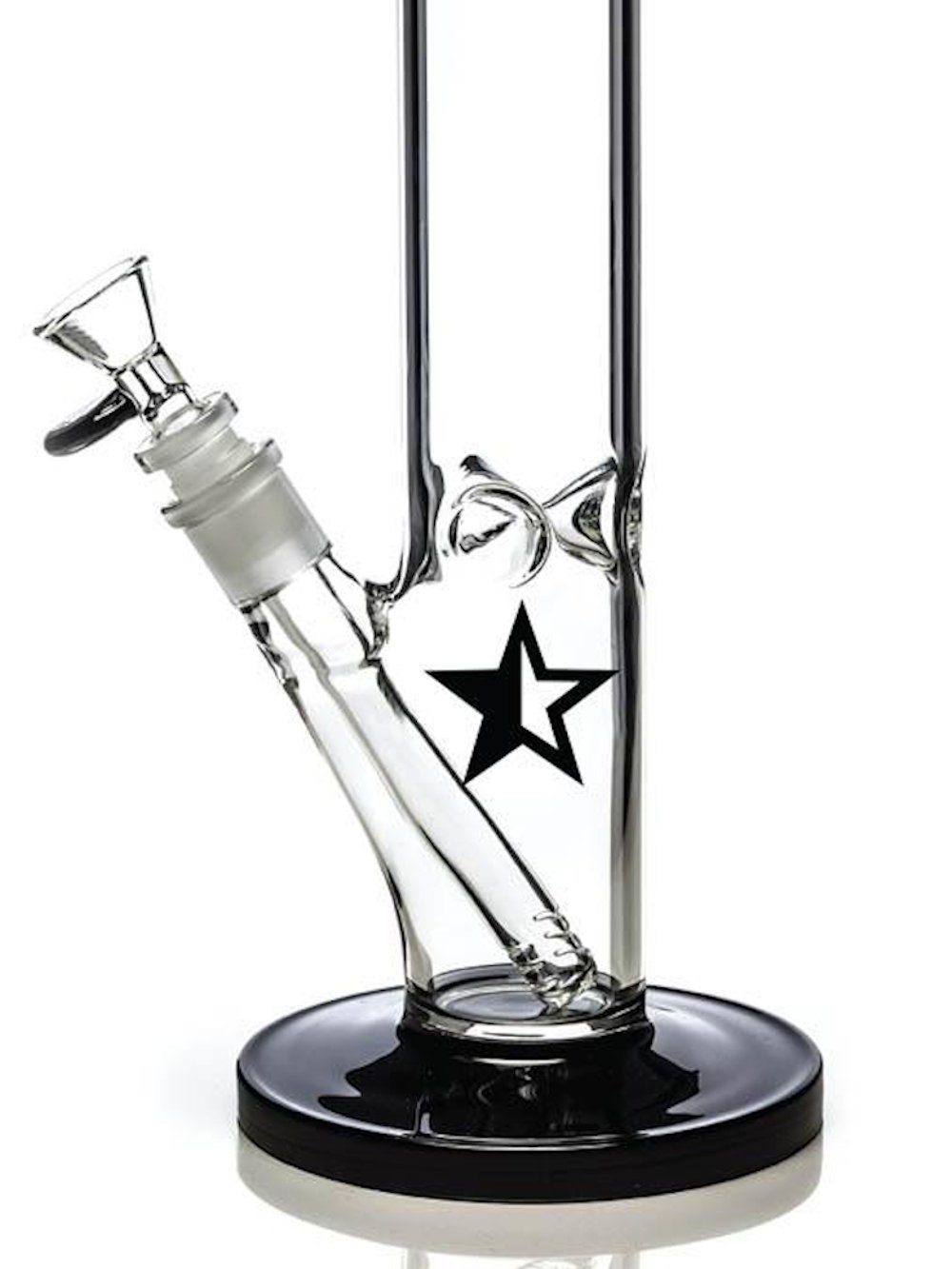 Famous X Straight Tube Bong Fat Buddha Glass
