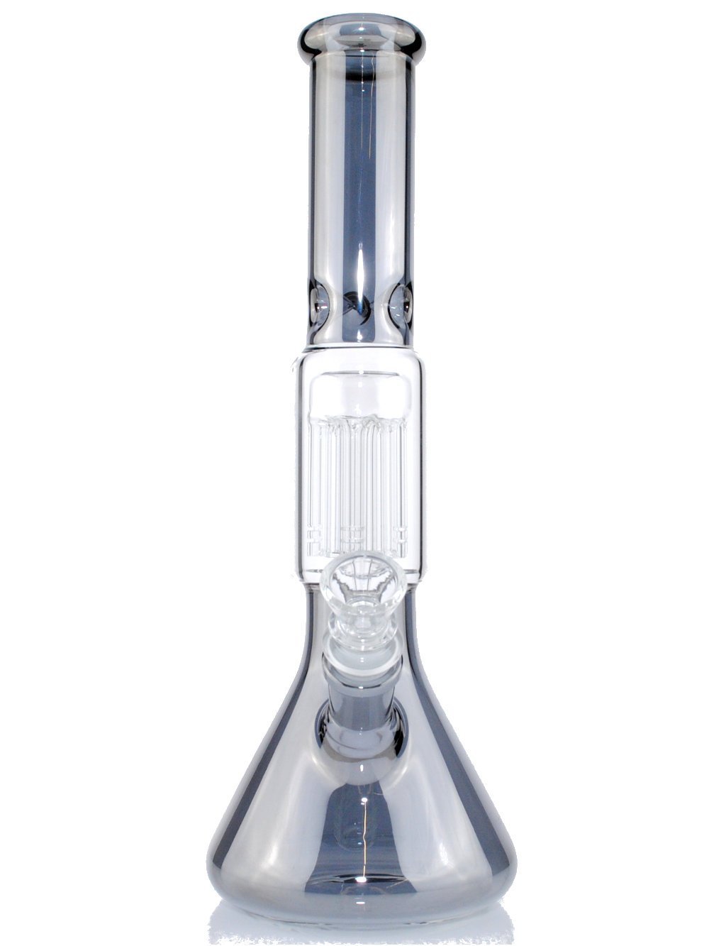 12" Hydroplated Beaker Bong Fat Buddha Glass