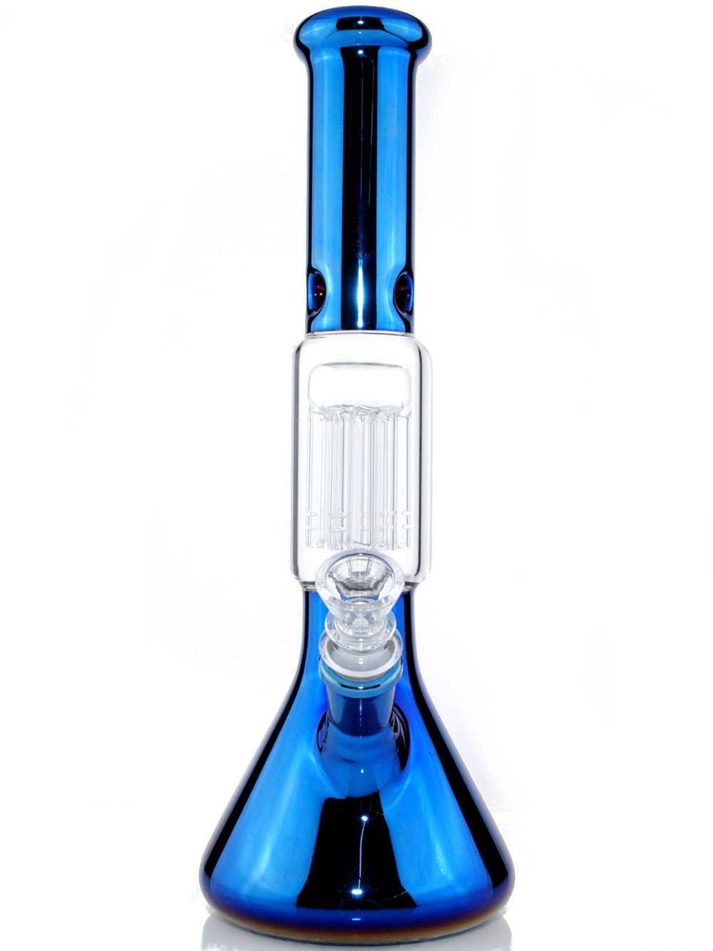 12" Hydroplated Beaker Bong Fat Buddha Glass