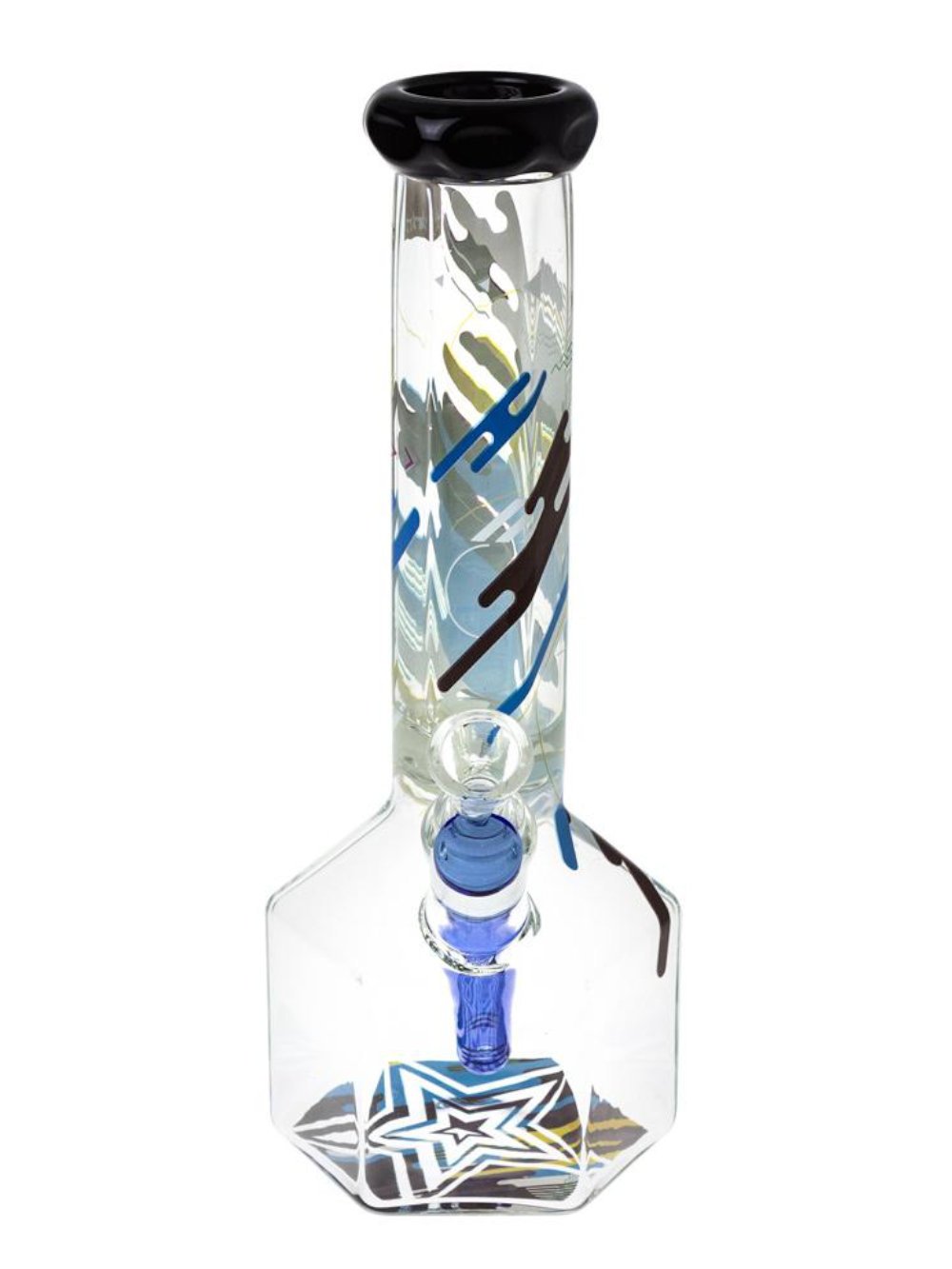 Octagon Bong Fat Buddha Glass