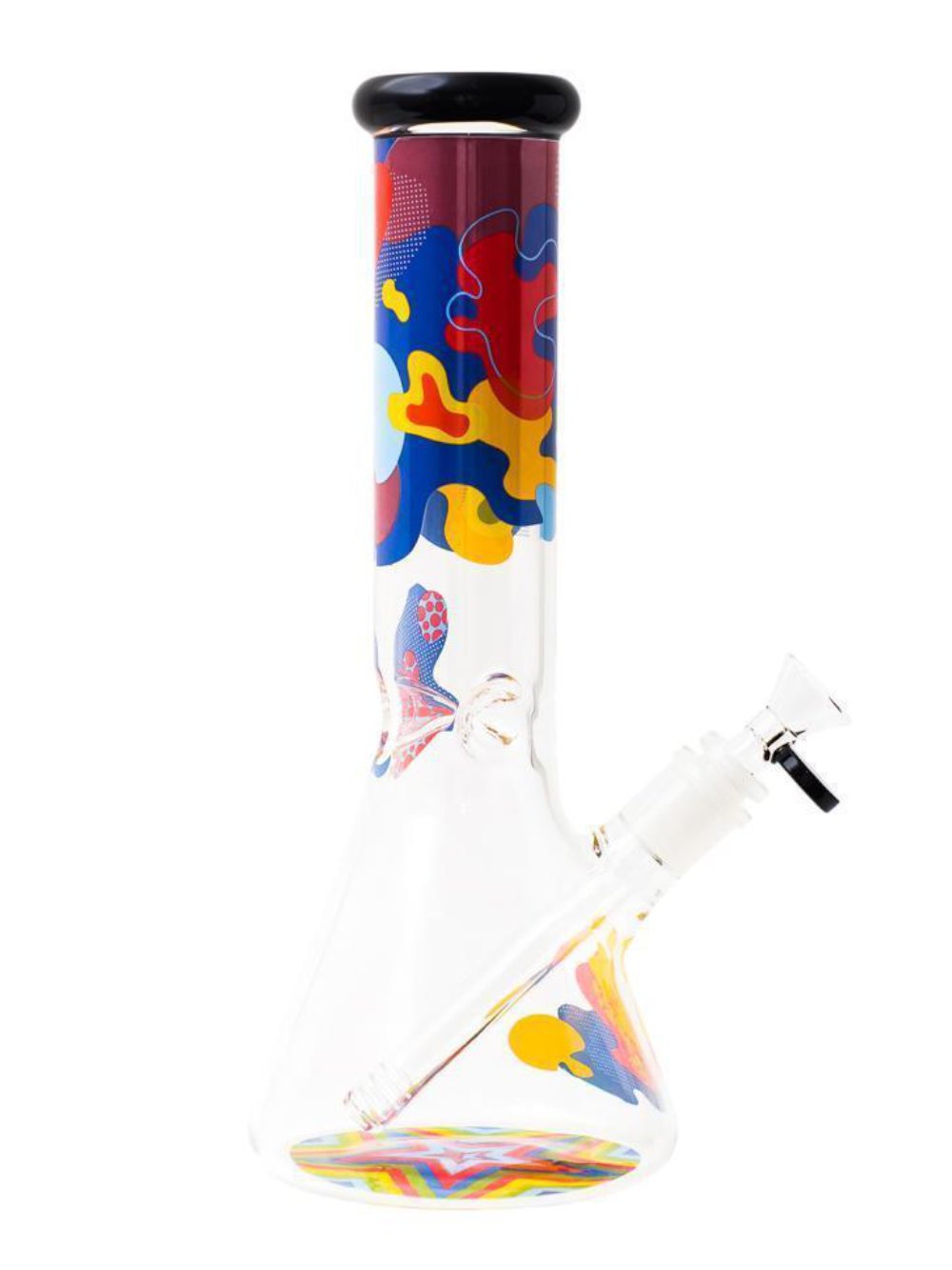 Papaya Beaker Bong Fat Buddha Glass