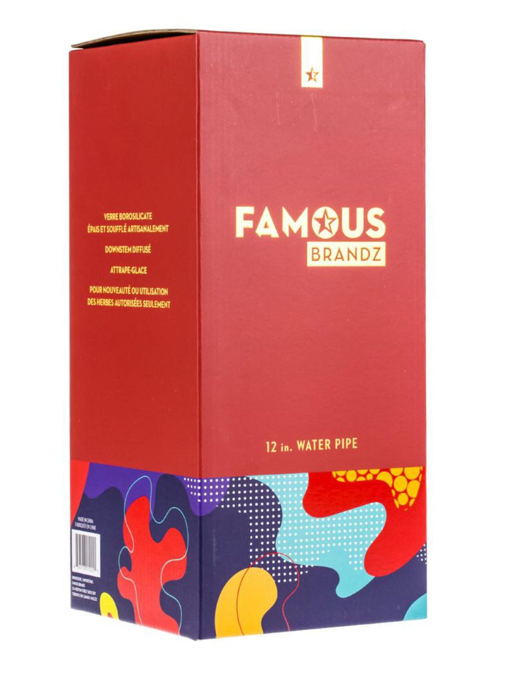 Papaya Beaker Bong Fat Buddha Glass