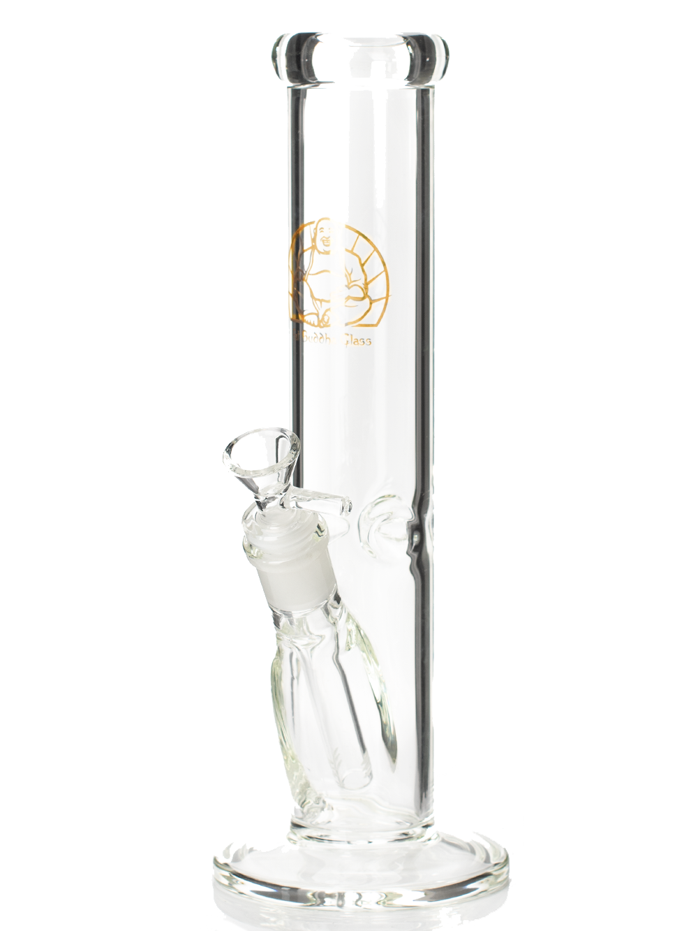 Straight Tube Bong Fat Buddha Glass