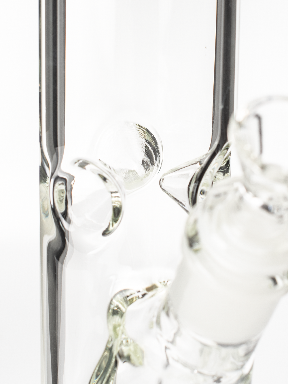 Straight Tube Bong Fat Buddha Glass