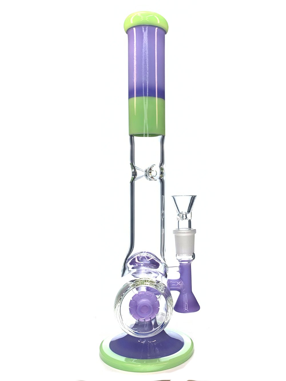Fat Buddha Glass Bong 13" Inline Bong