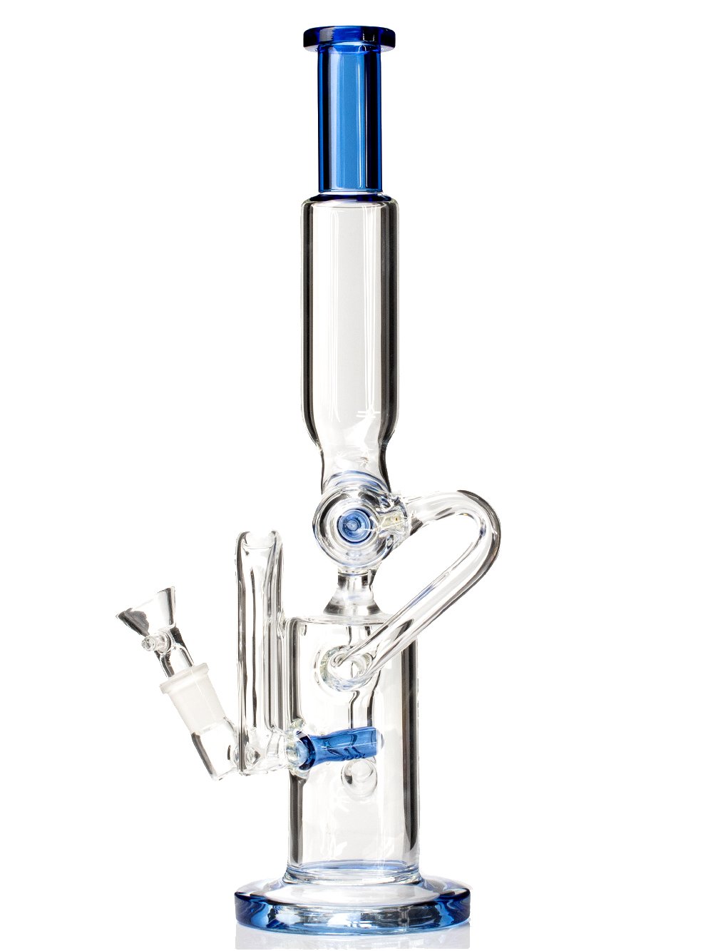 Inline Recycler Fat Buddha Glass