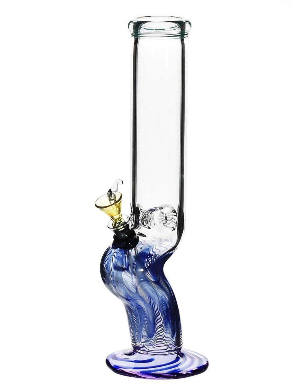 14" Bend Bong Fat Buddha Glass