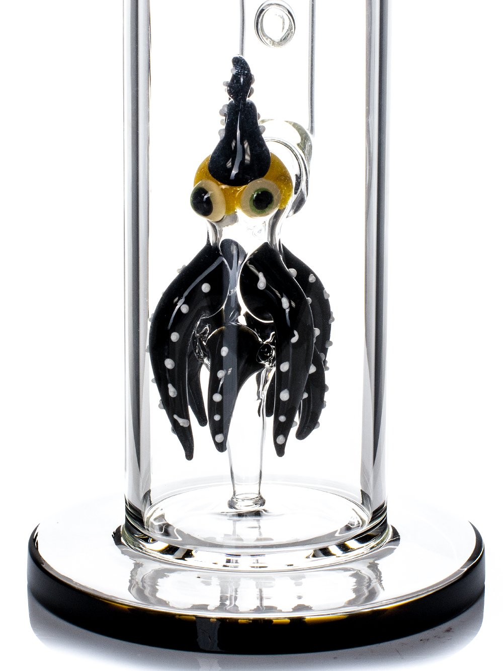 Black Octopus Bong Fat Buddha Glass