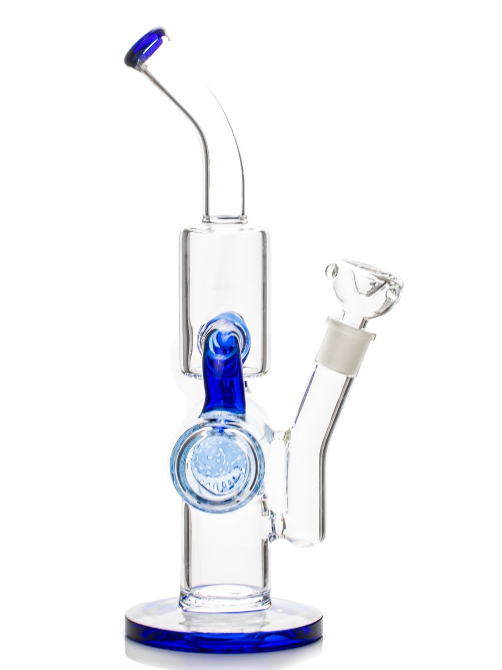 Dual Honeycomb Bong Fat Buddha Glass