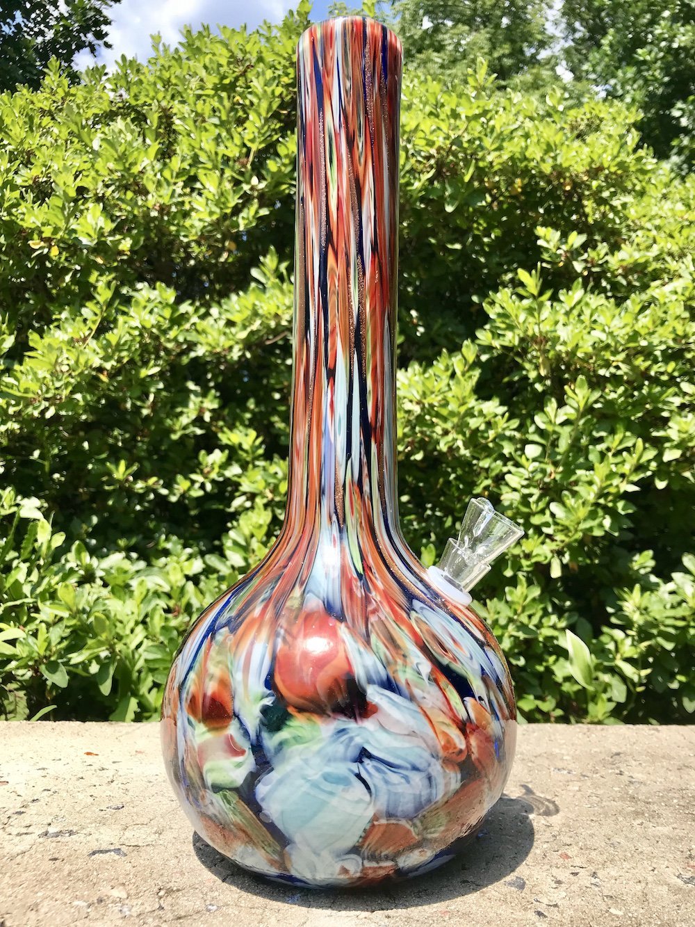 Milli Blue Glass Bong