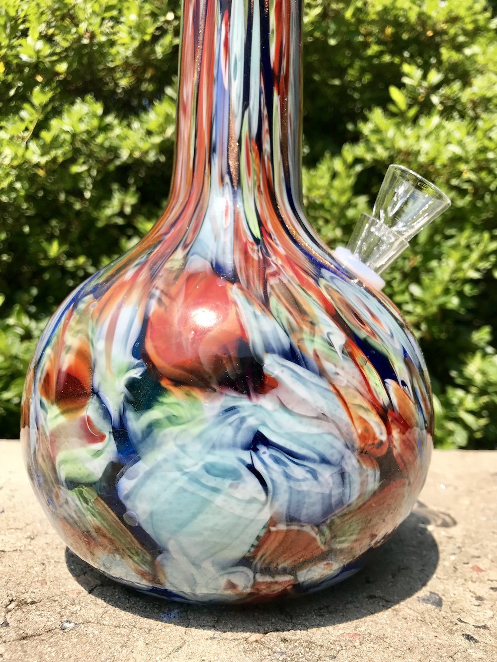 Milli Blue Glass Bong