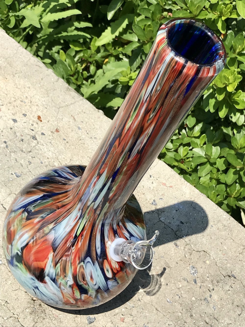 Milli Blue Glass Bong