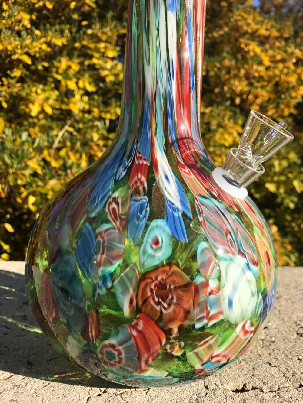 Milli Green Glass Bong