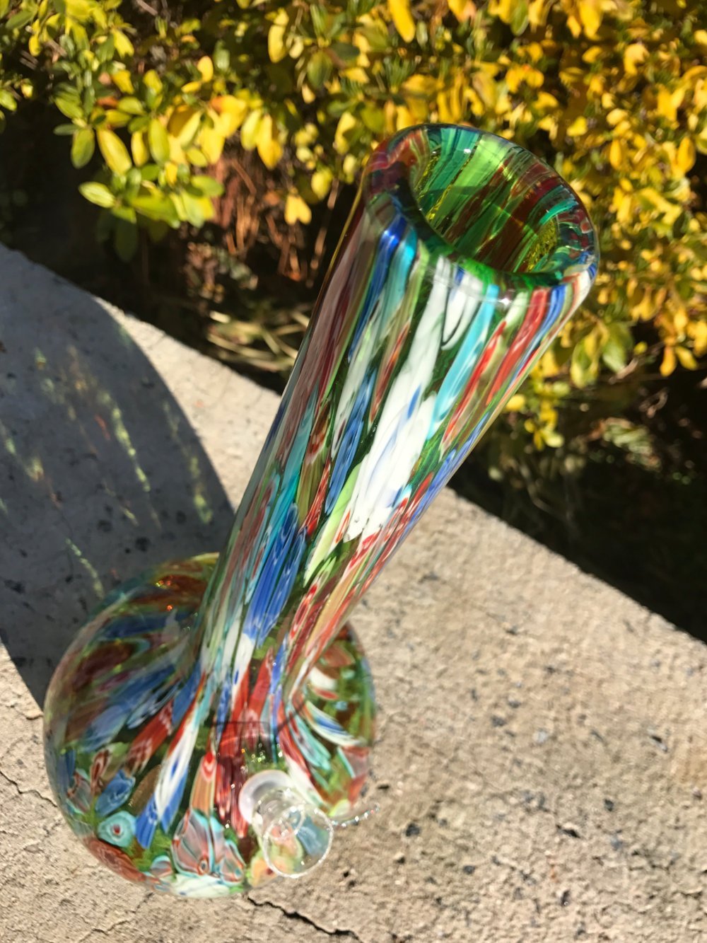 Milli Green Glass Bong