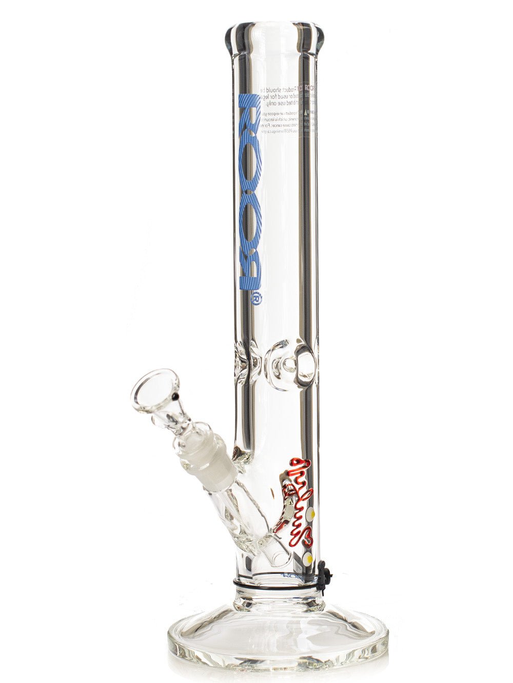 ROOR Bong 14" STRAIGHT TUBE BLUE