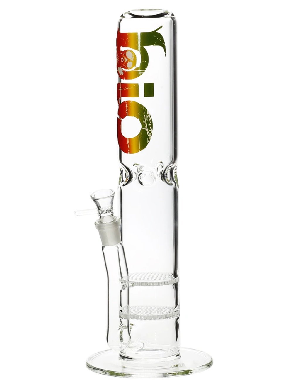 BIO Double Honeycomb Bong Fat Buddha Glass