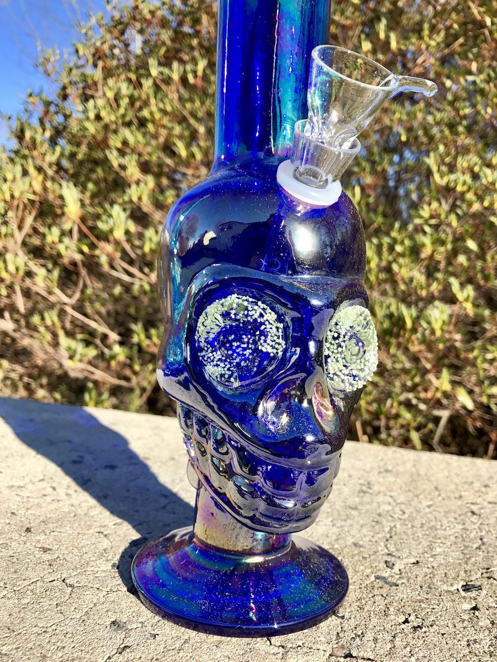 Skull Glow in the DARK EYES