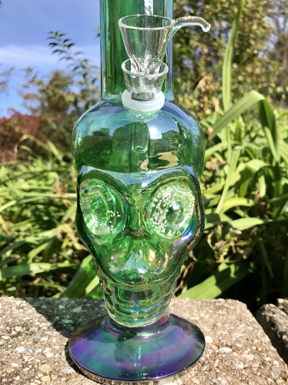 Skull Glow in the DARK EYES