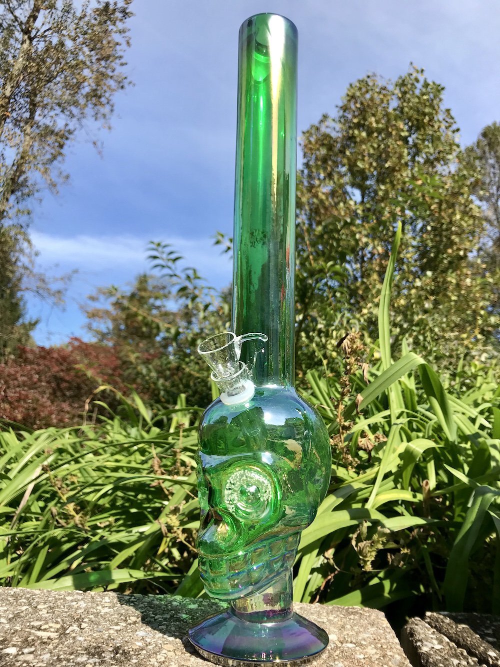 Skull Glow in the DARK EYES