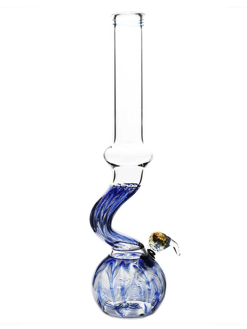 Bend Bong Fat Buddha Glass