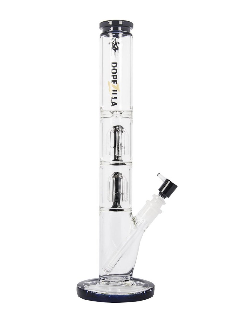 Dopezilla Hydra Bong Fat Buddha Glass