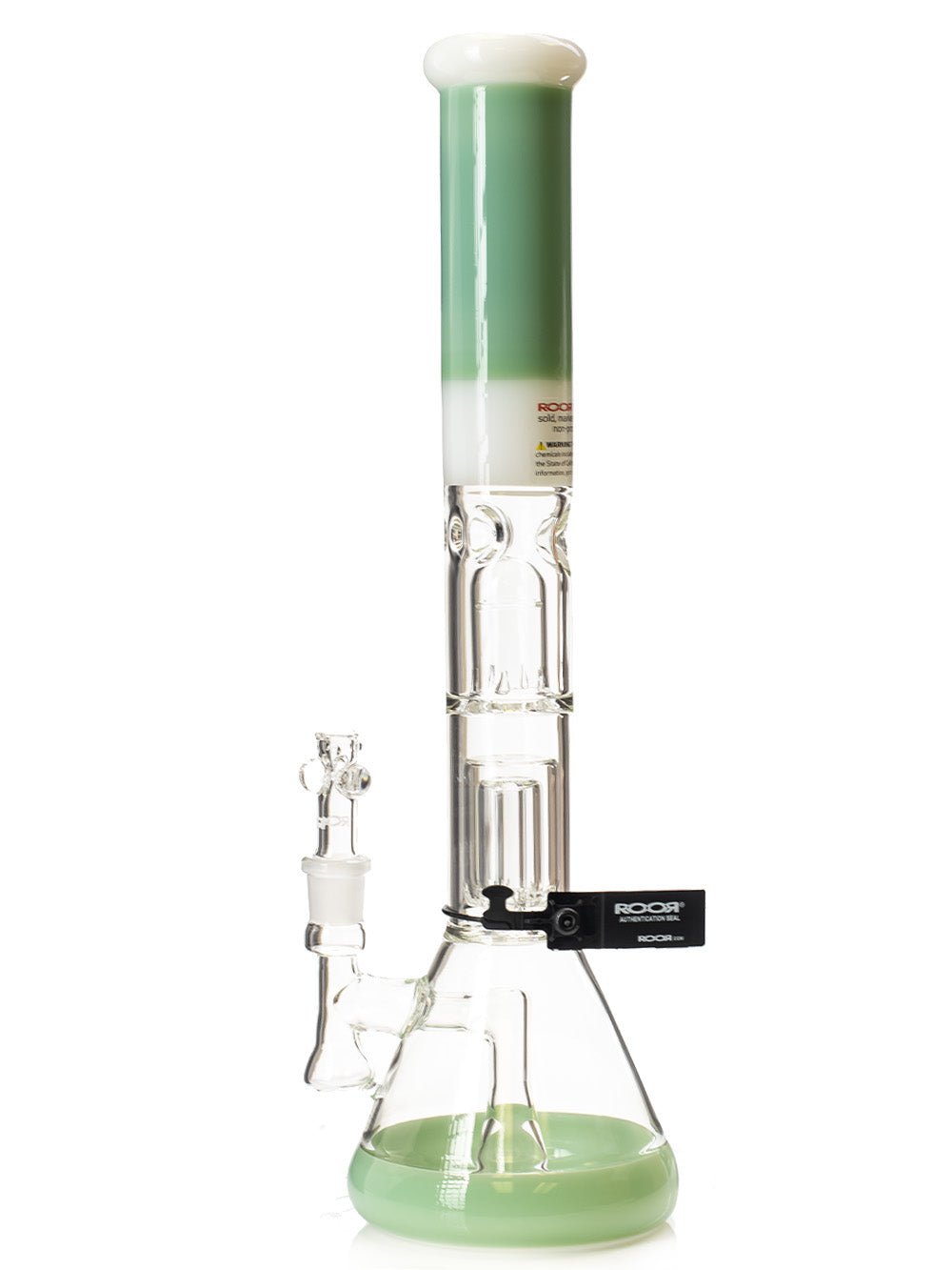 ROOR Bong 18" 50X5 BEAKER BARREL MINT