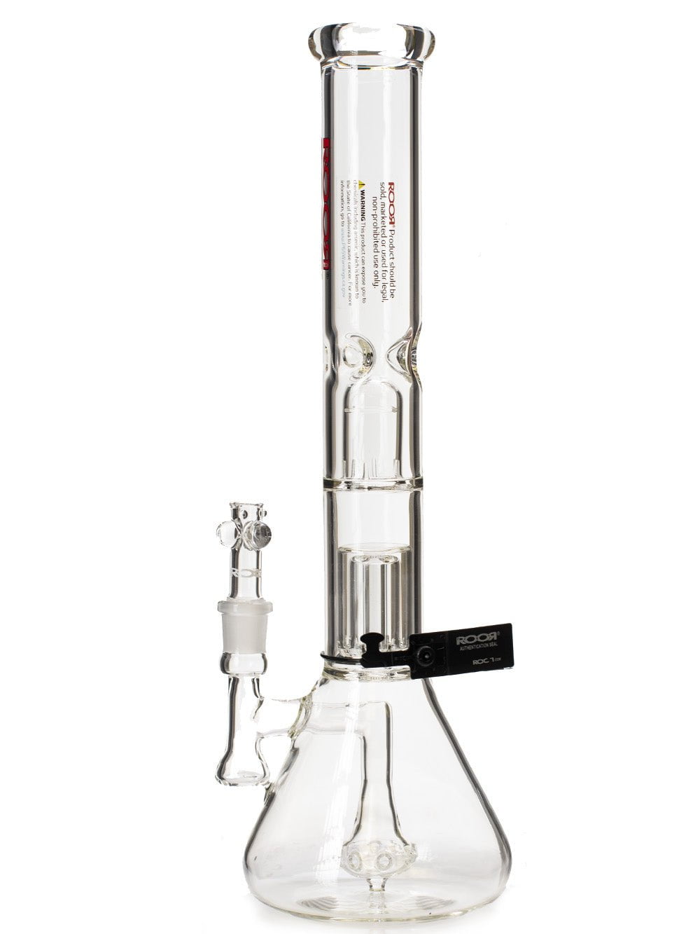ROOR Bong 18" 50X5 BEAKER BARREL PERC