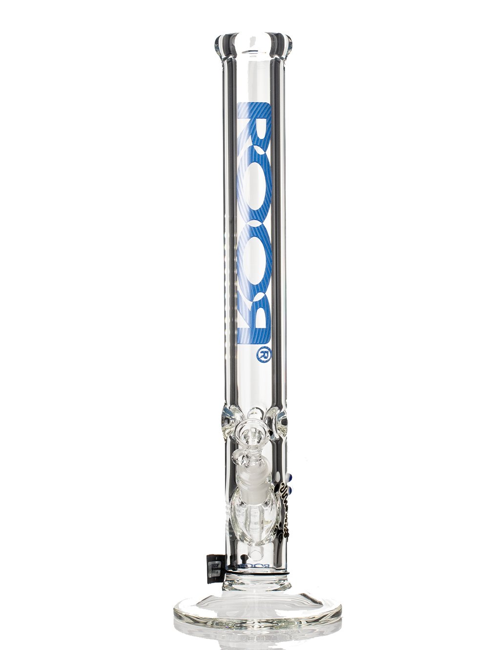 18 inch 9mm Straight Tube Bong Fat Buddha Glass