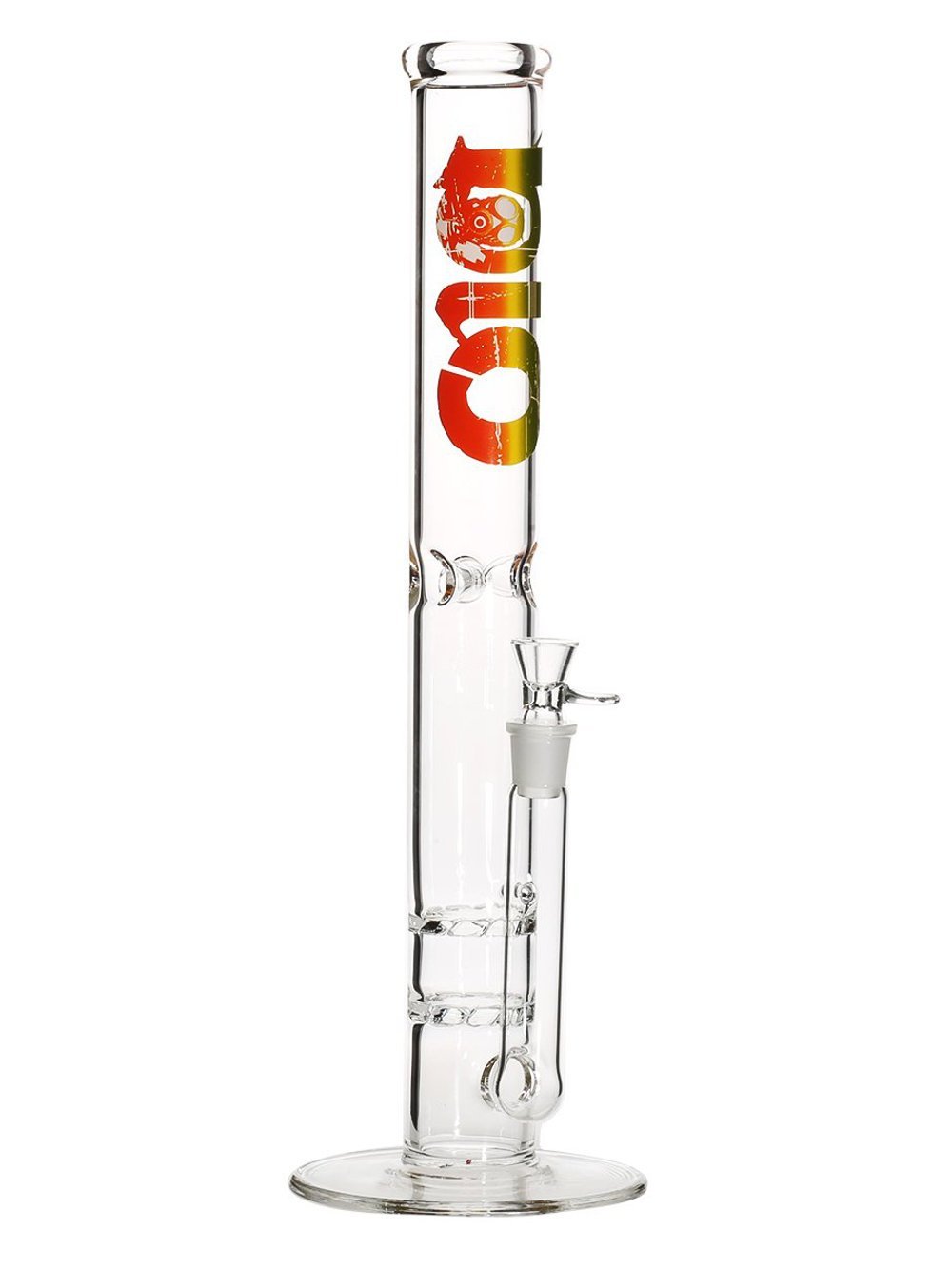 BIO Double Hurricane Bong Fat Buddha Glass