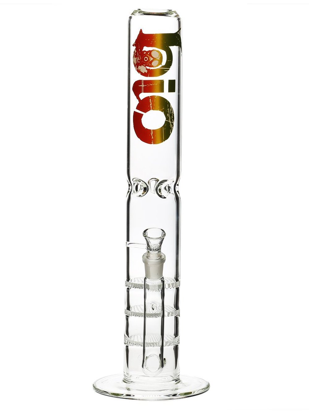 BIO Triple Honeycomb Bong Fat Buddha Glass