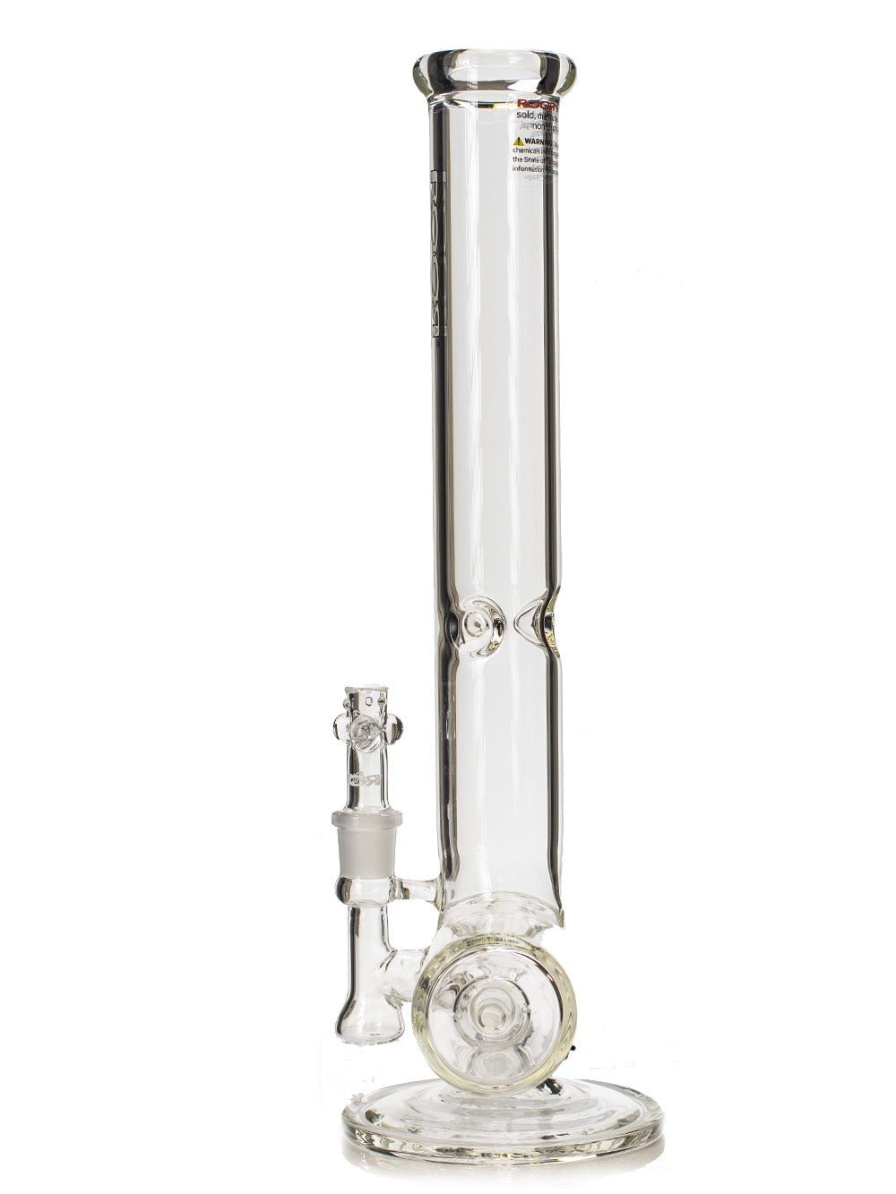 ROOR Bong 18” INLINE CLEAR BONG