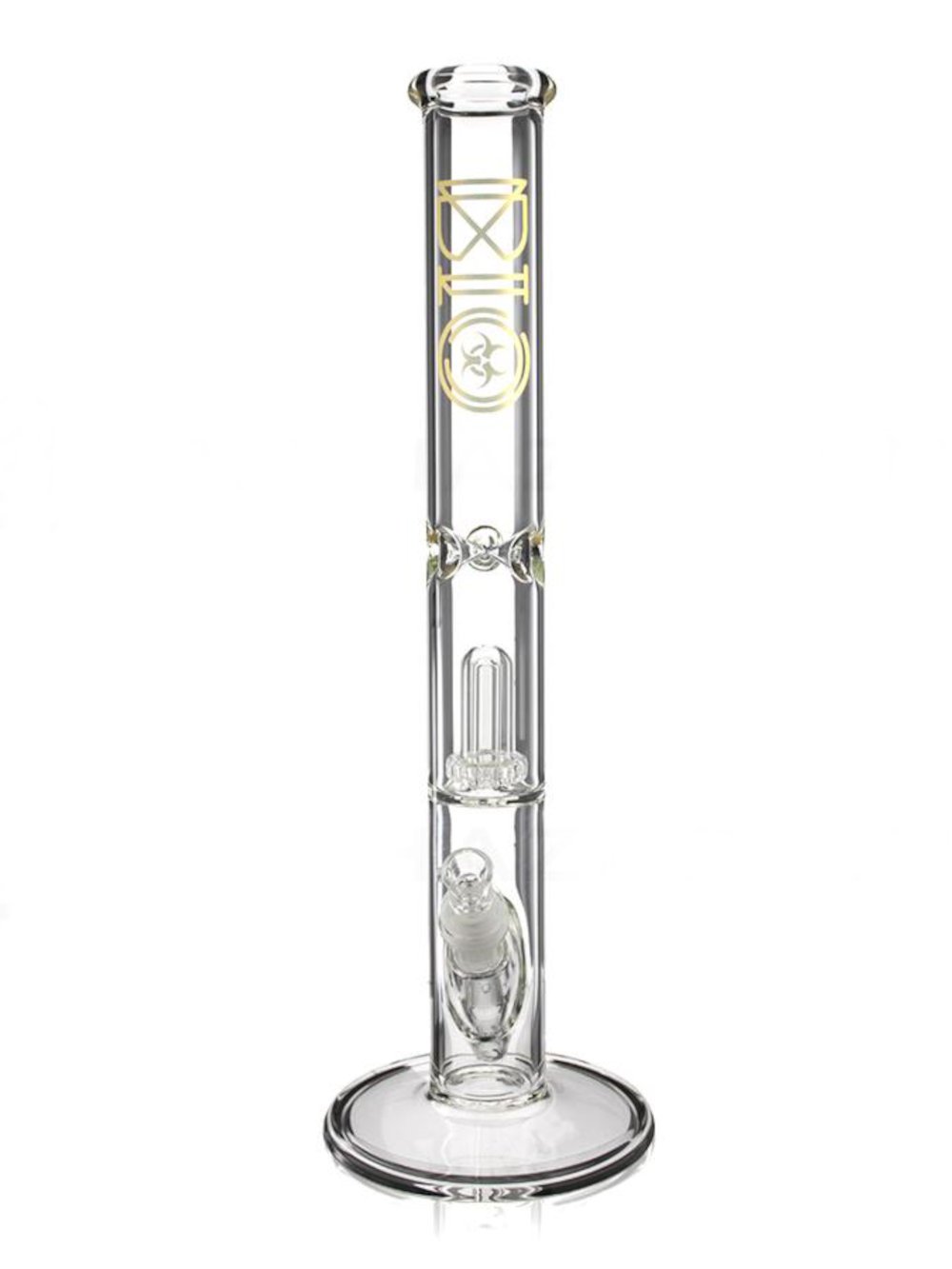 18" Showerhead Bong - Biohazard Bong