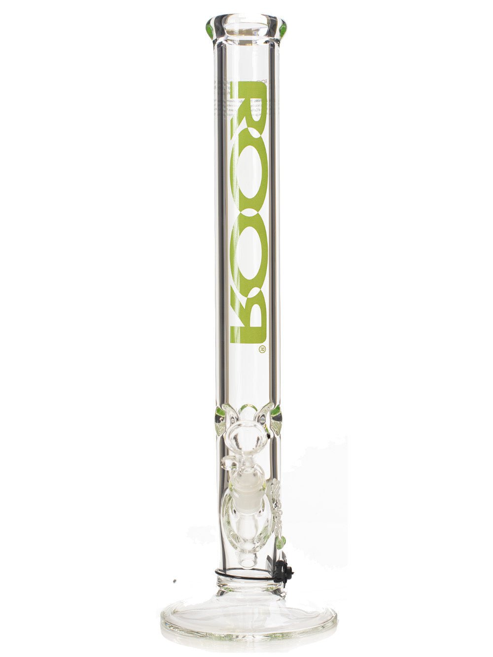 ROOR Bong 18" STRAIGHT TUBE GREEN