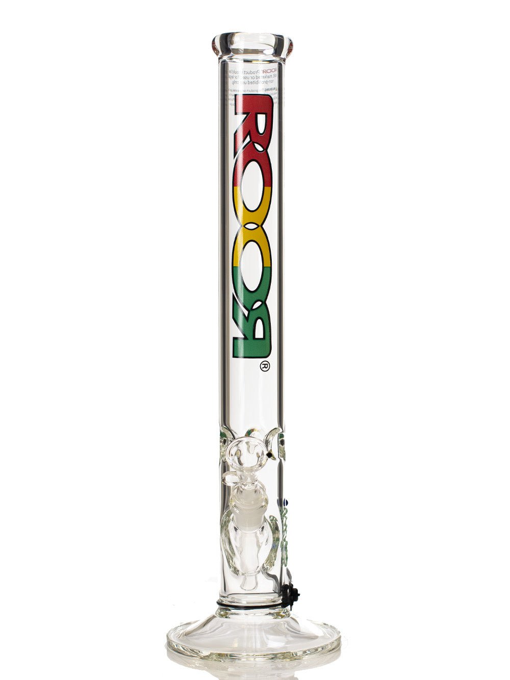 ROOR Bong 18" STRAIGHT TUBE RASTA