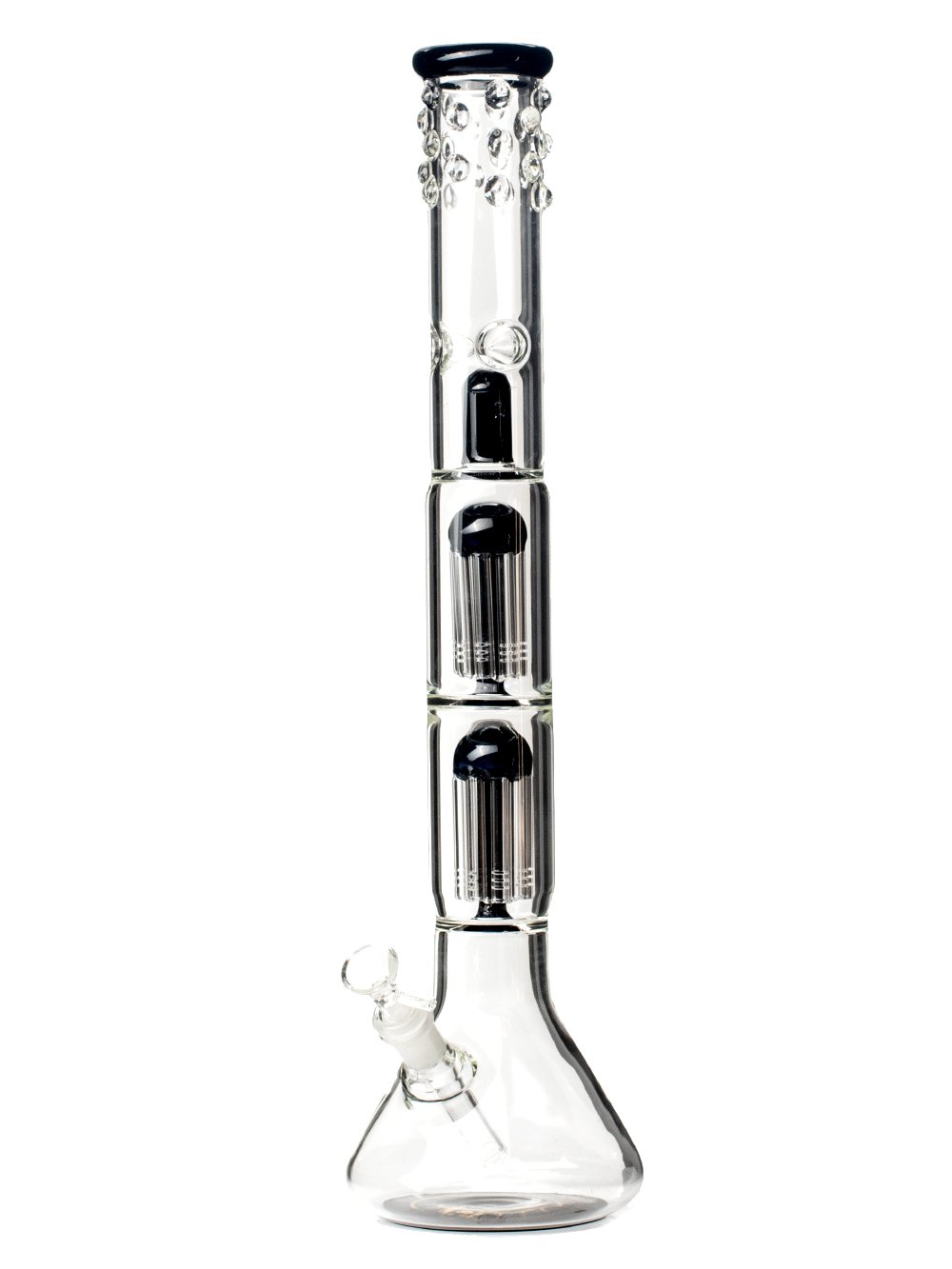 Double Tree Perc Bong Fat Buddha Glass