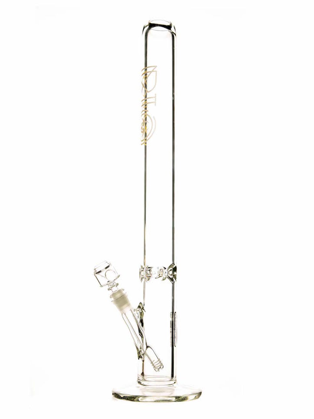 BIO & Pure Glass Straight Bong Fat Buddha Glass