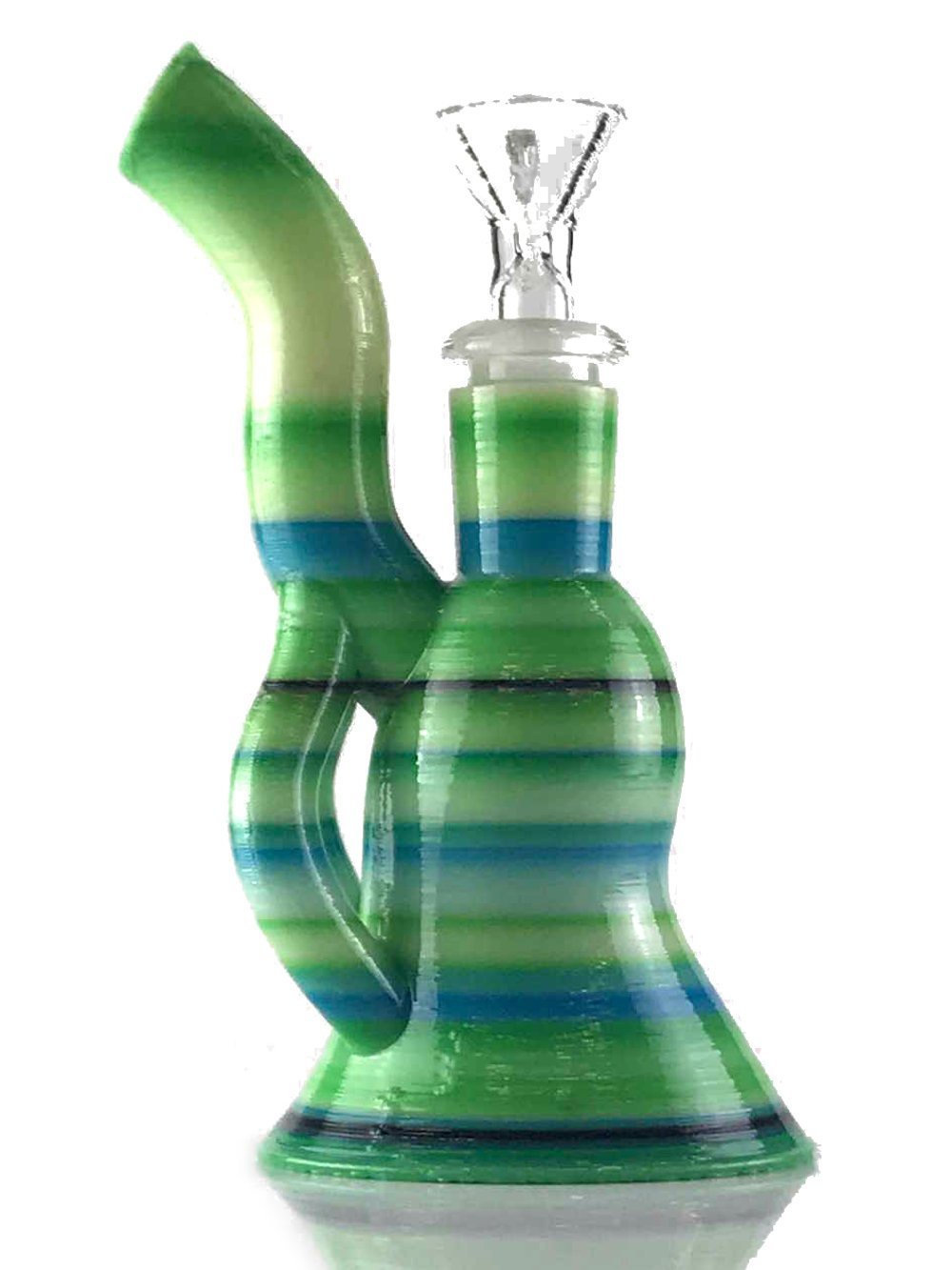 3D Printed Mystery Bong Box Fat Buddha Glass