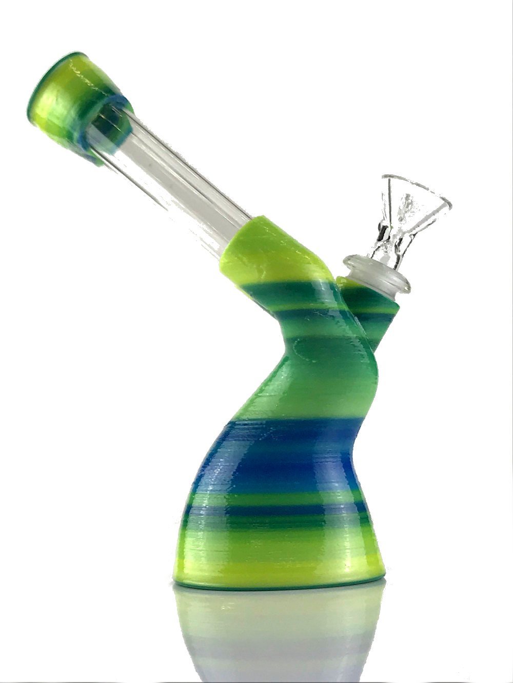 3D Printed Mystery Bong Box Fat Buddha Glass