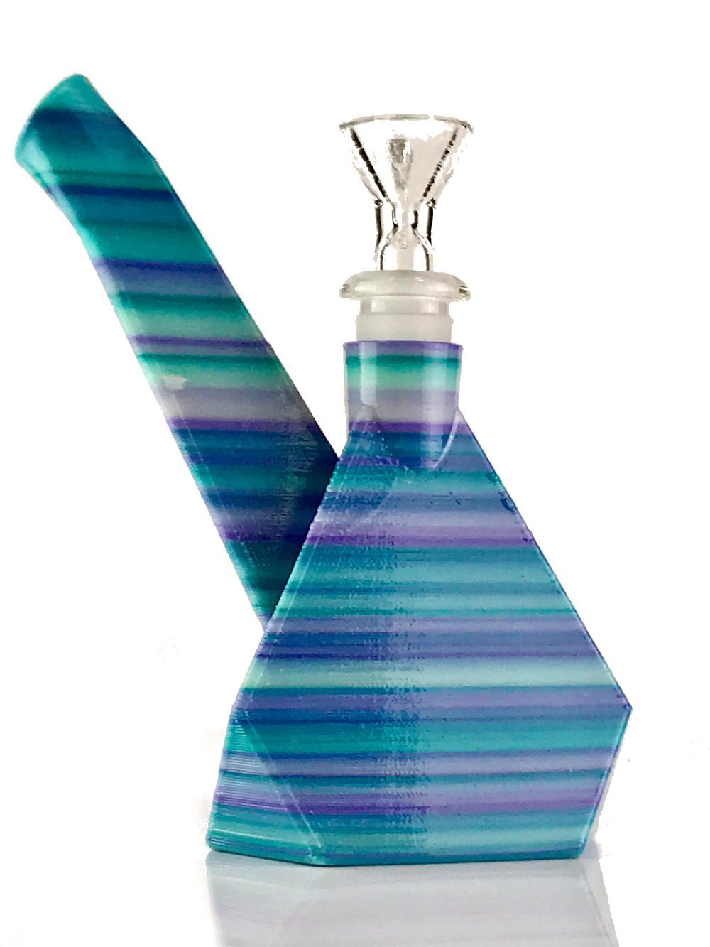 3D Printed Mystery Bong Box Fat Buddha Glass