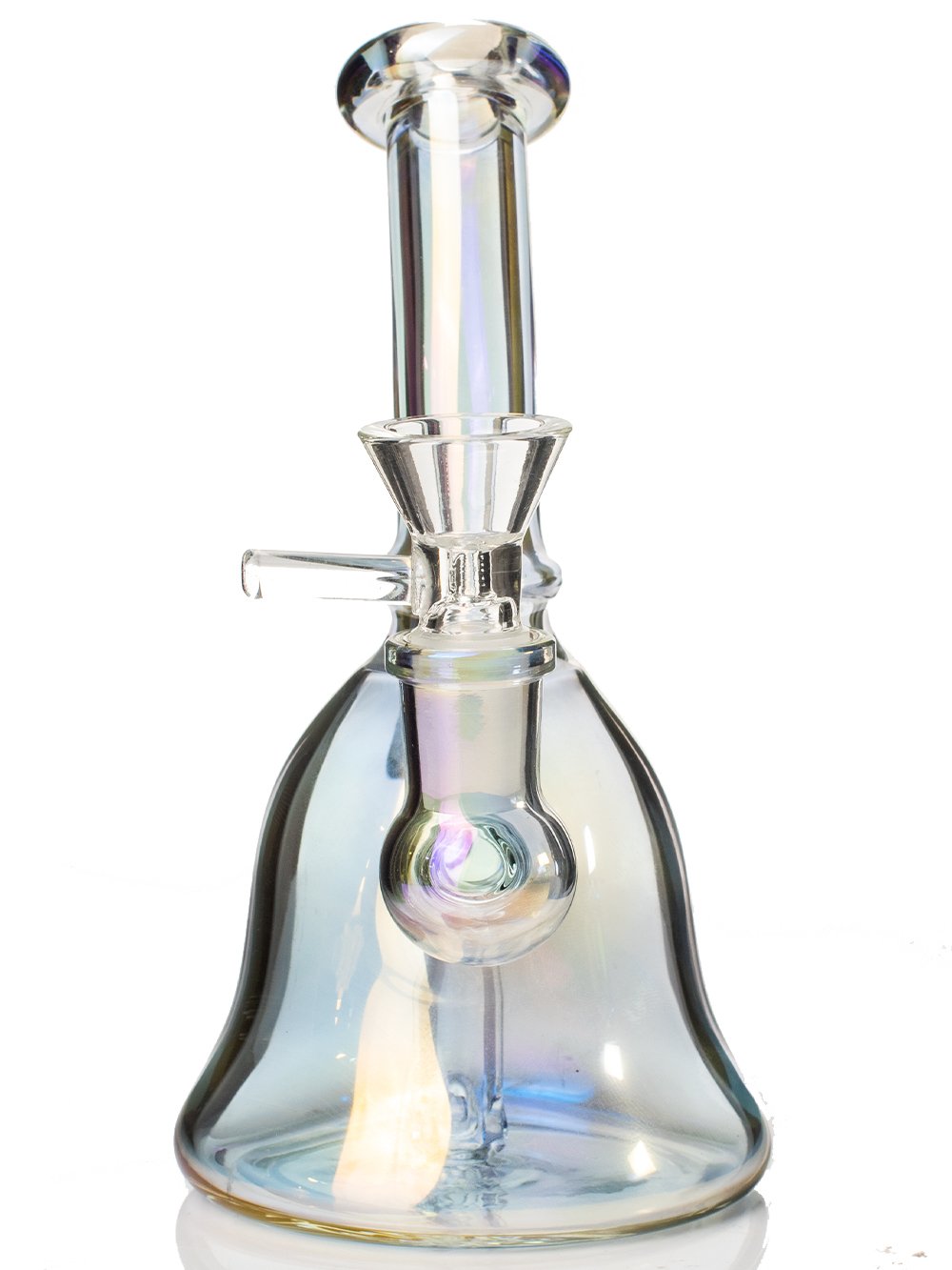 Fat Buddha Glass Bong 6" Iridescent Mini Bong